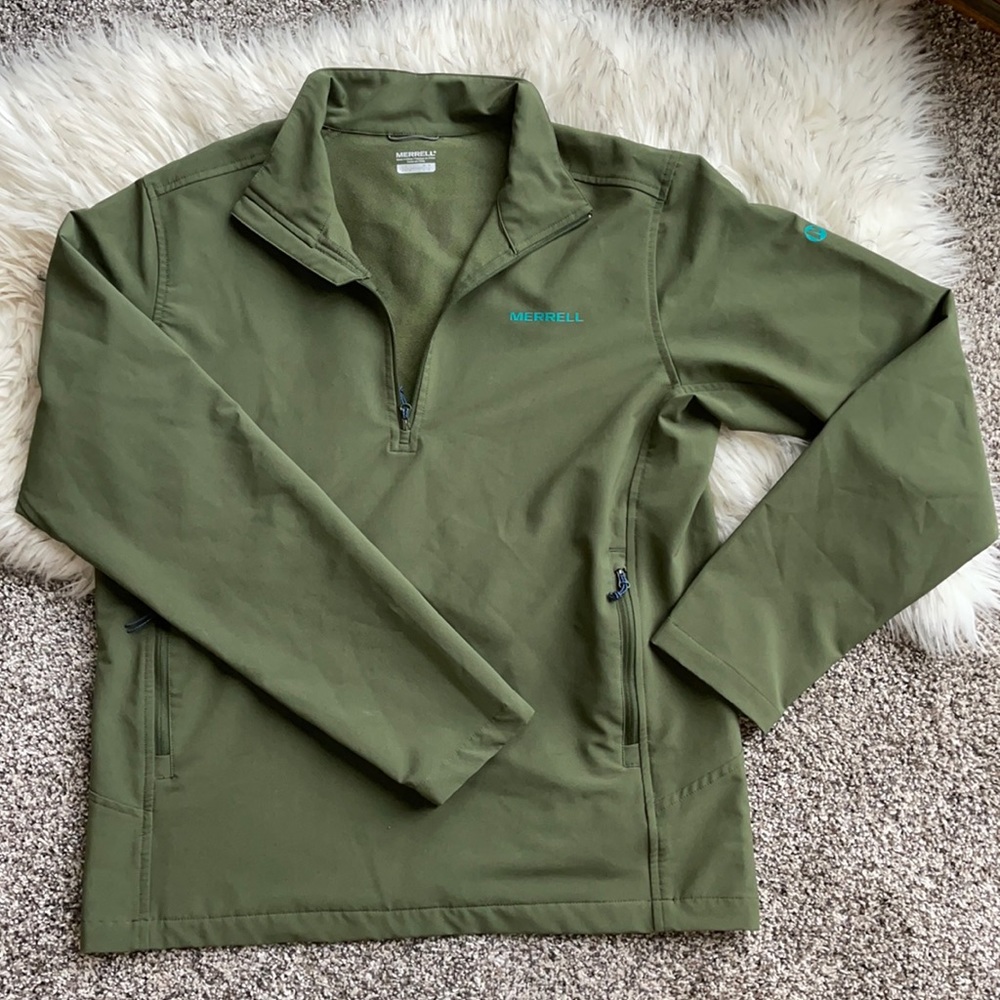Women’s medium merrell jacket opti-shield waterproof shell. Great condition.